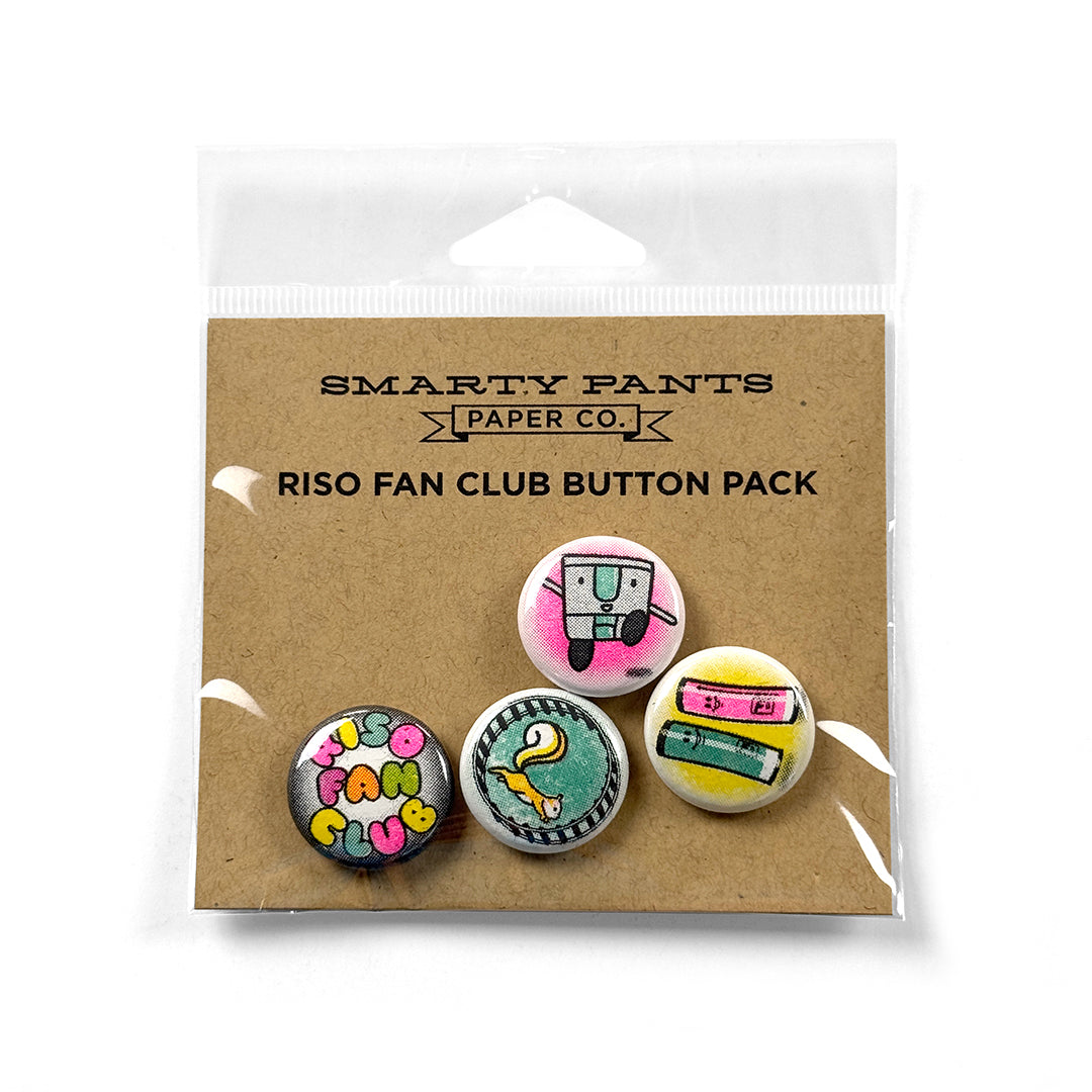 Riso Fan Club Button Set