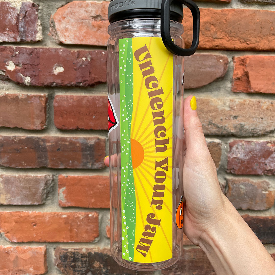 Unclench Your Jaw Bumper Sticker