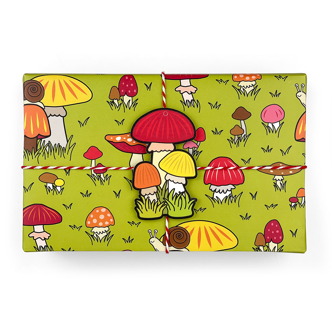 Mushroom Wrapping Paper