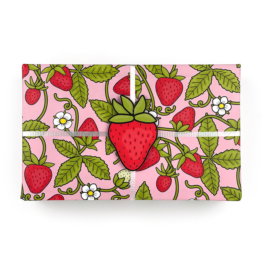 Strawberry Wrapping Paper