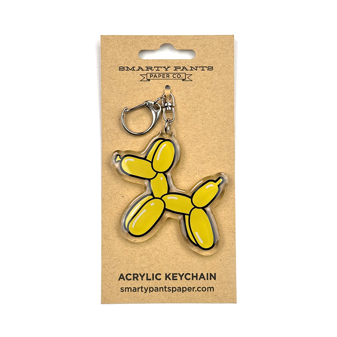 Balloon Dog Keychain