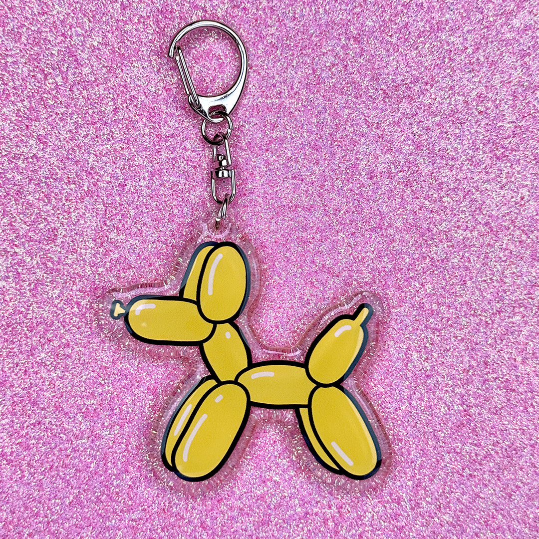 Balloon Dog Keychain