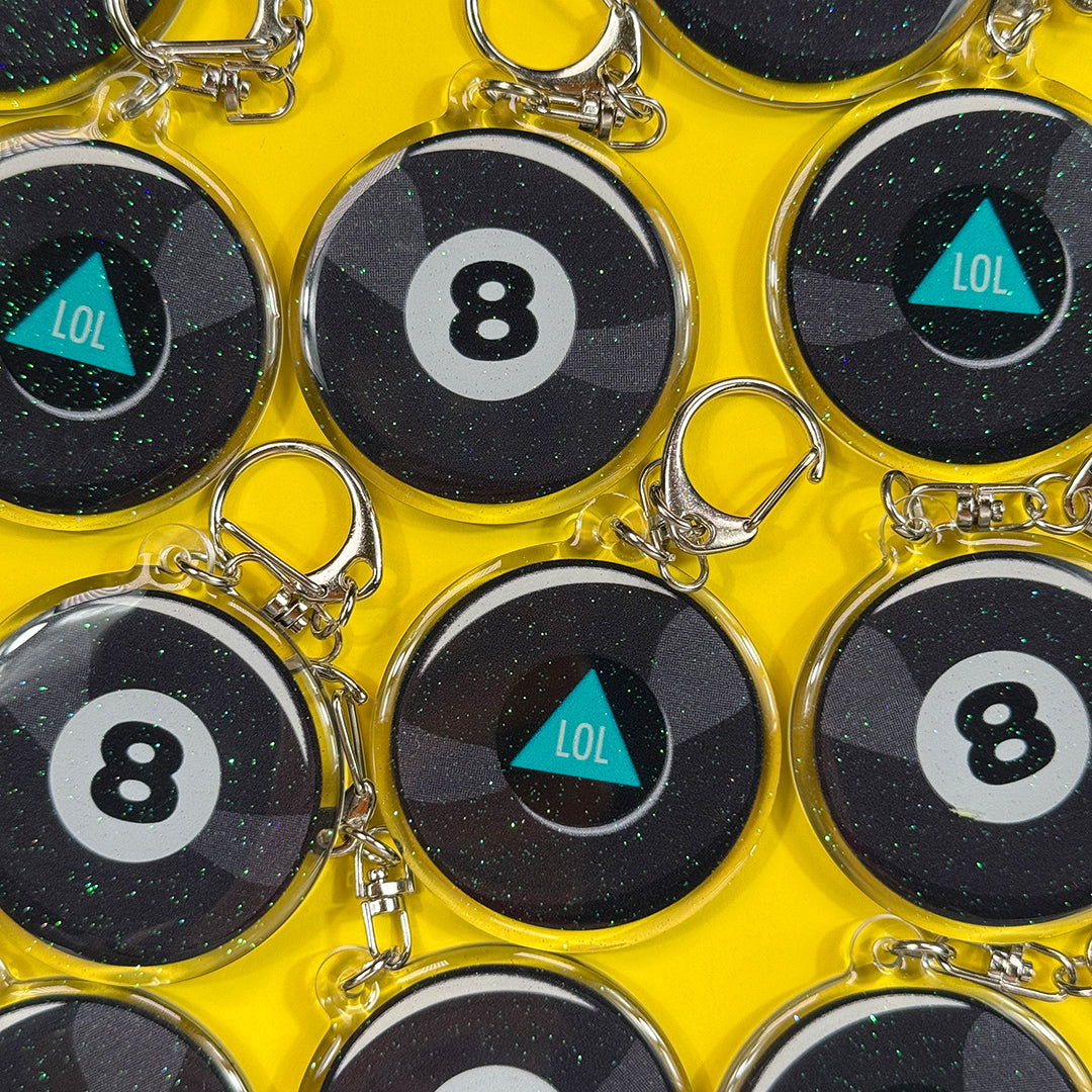 8 Ball Keychain