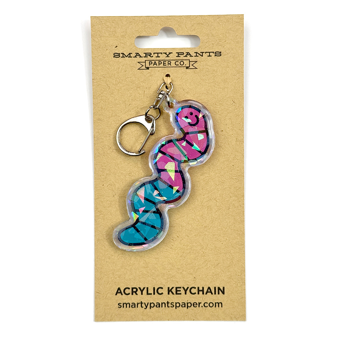 Gummy Worm Keychain