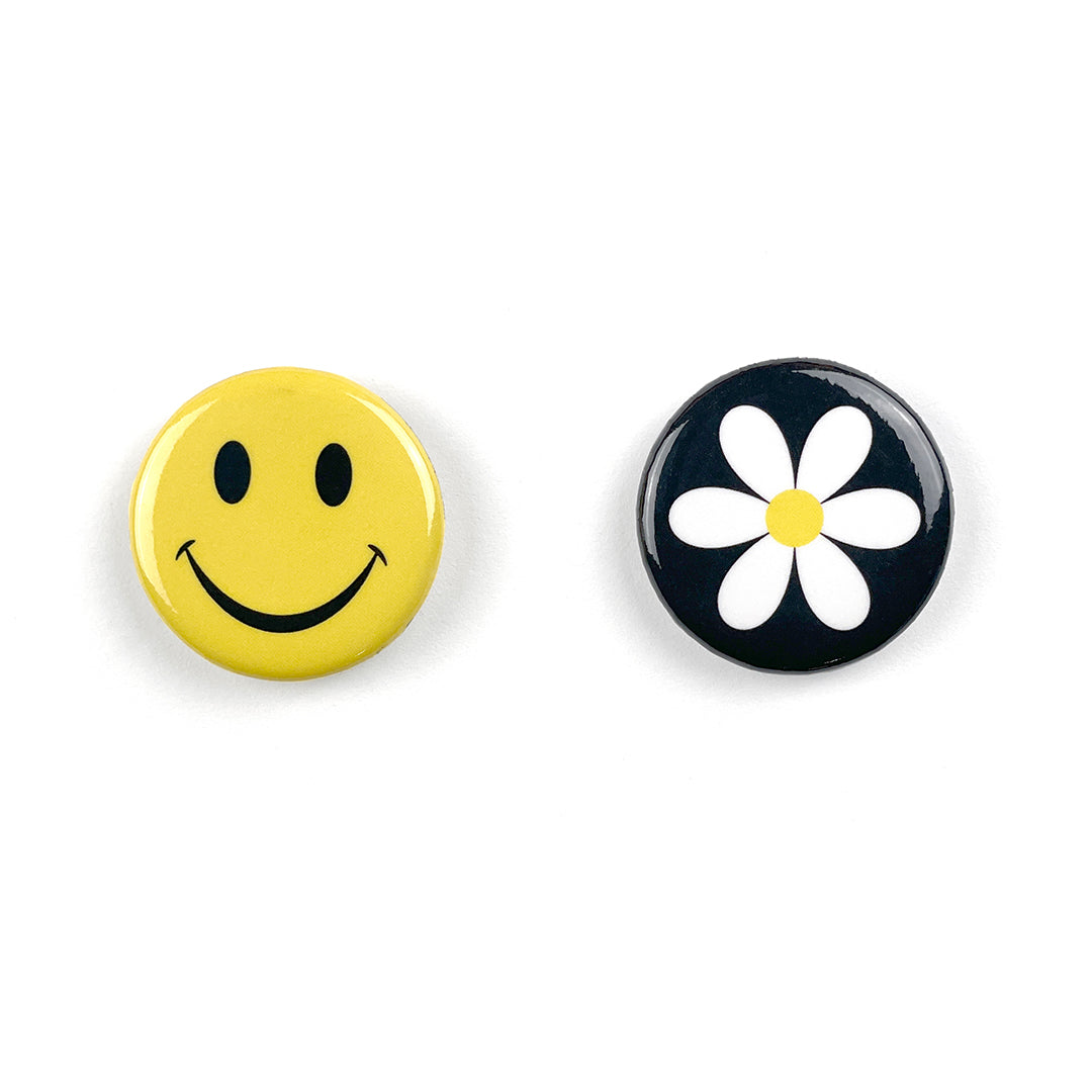 Happy Face & Daisy Magnets