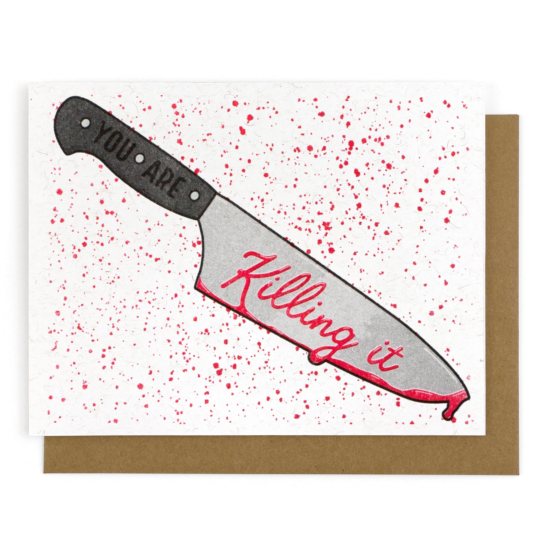 Killing it note card