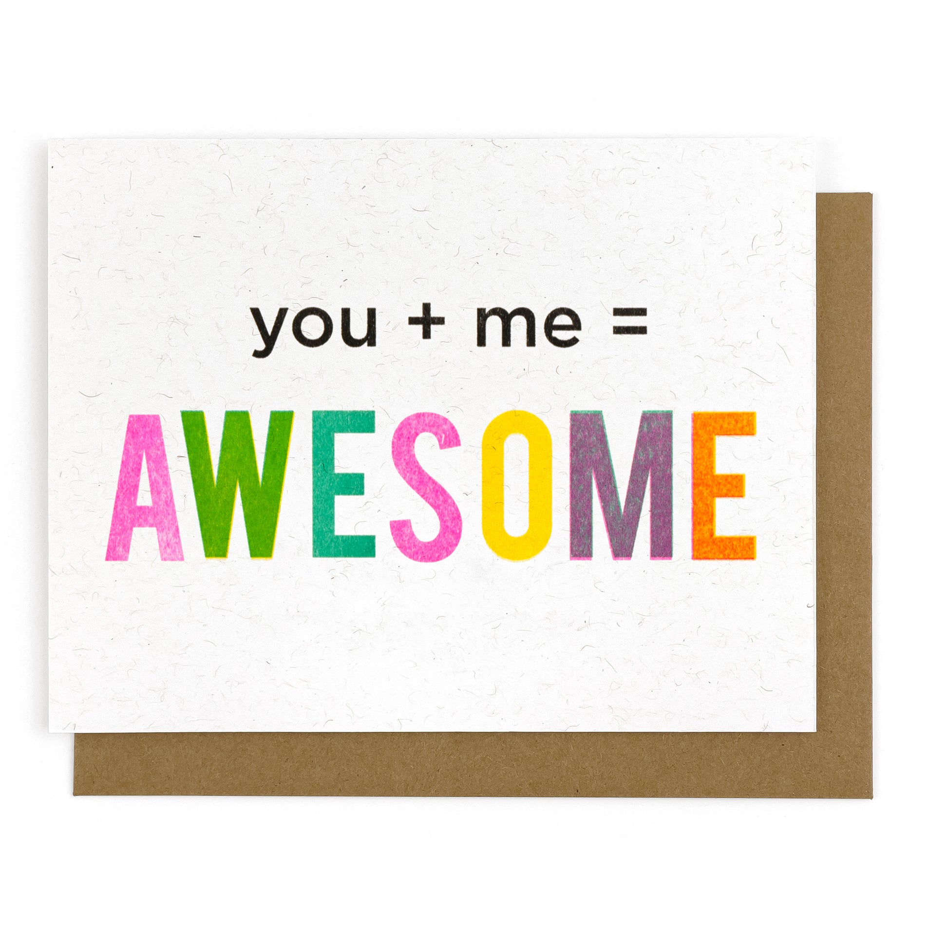 You + Me Card