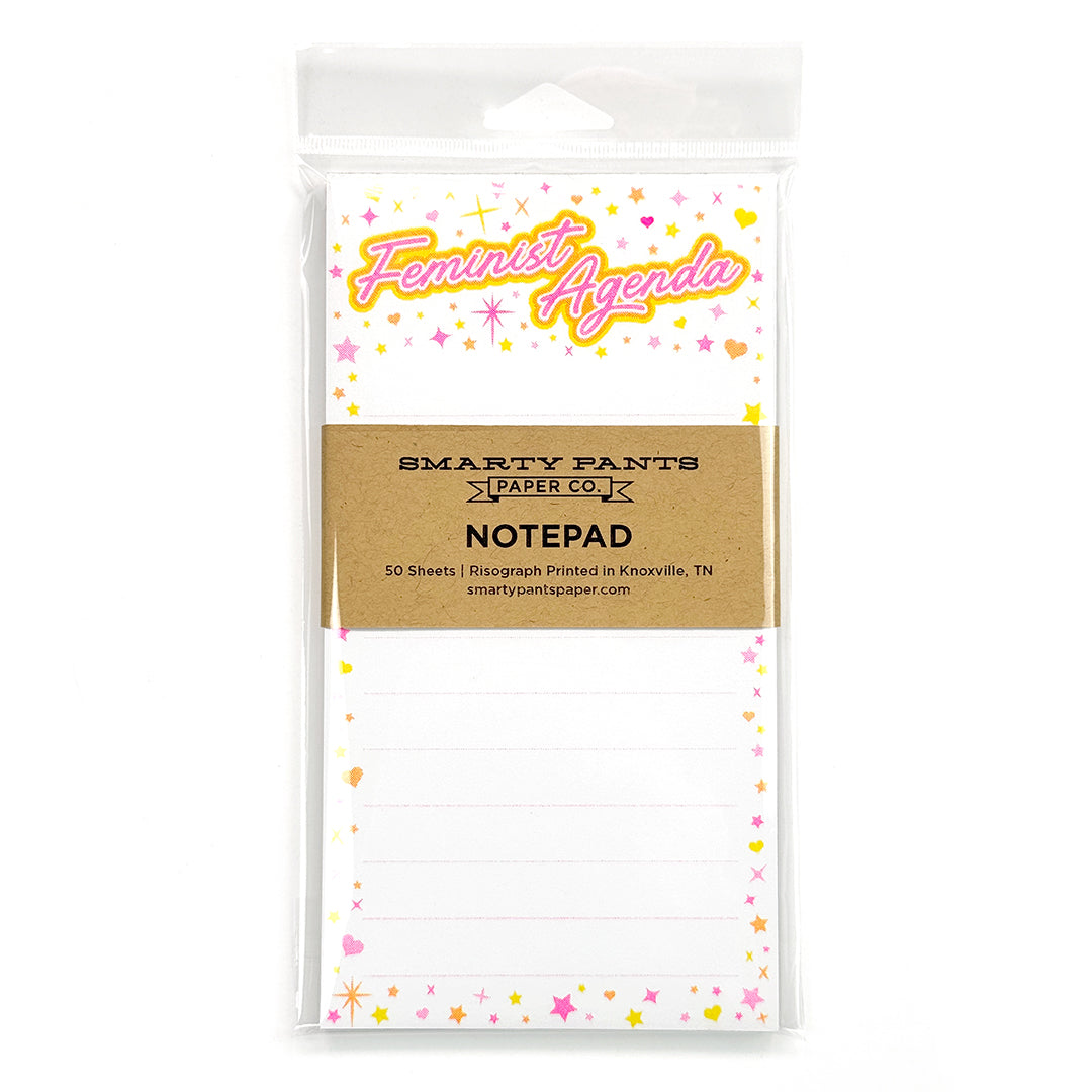 Feminist Agenda Notepad