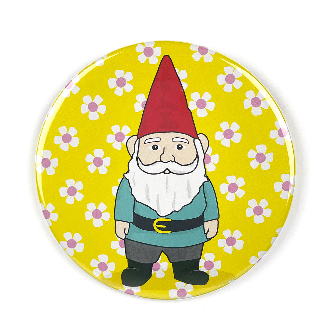 Garden Gnome Pocket Mirror