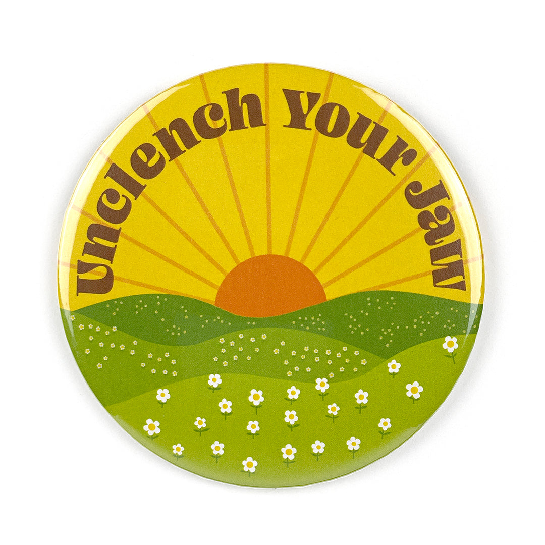 Unclench Your Jaw pocket mirror