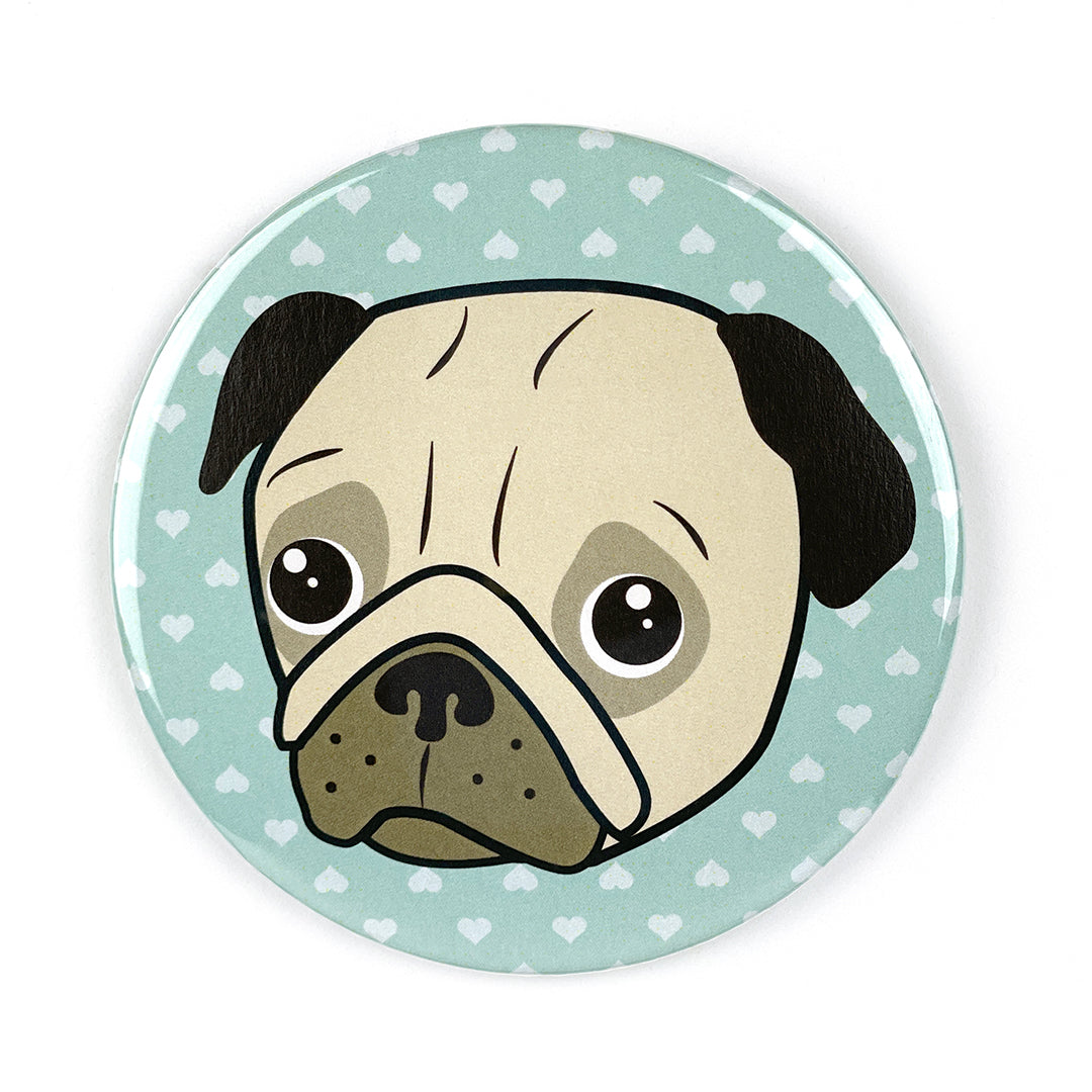 Pug Pocket Mirror