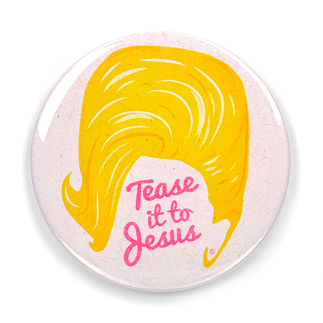 Tease it to Jesus Pocket Mirror