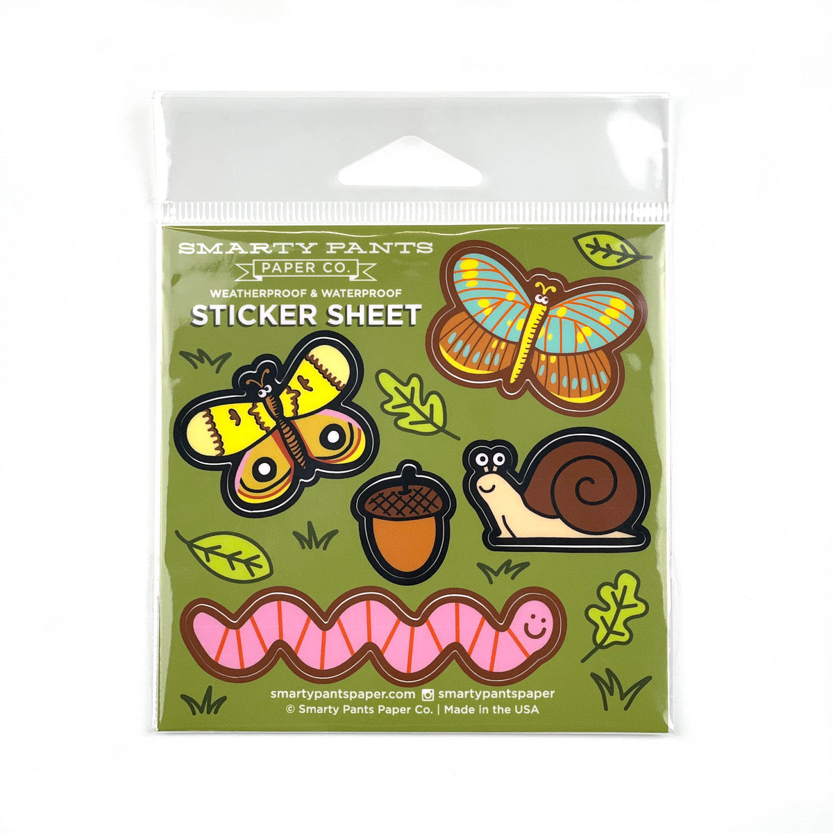 Small Friends sticker sheet