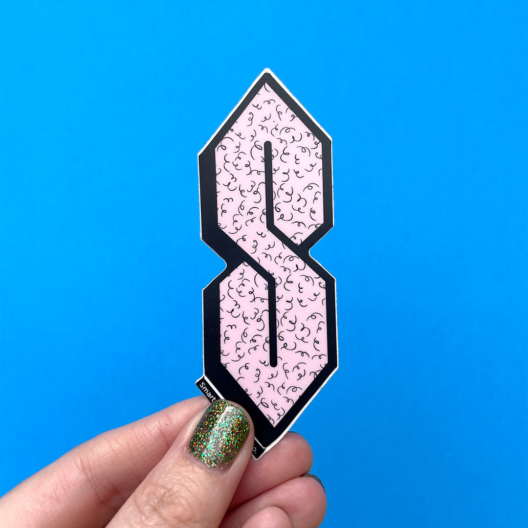 Hairy Cool S Sticker