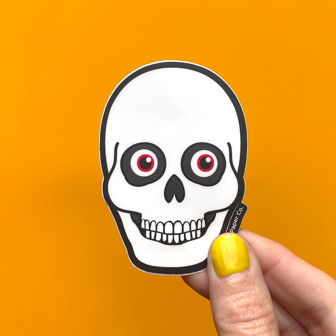 Skull Sticker