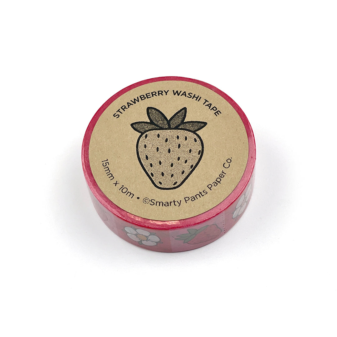 Strawberry Checkers Washi Tape