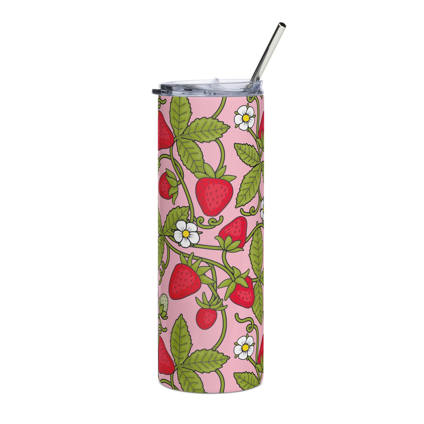Strawberry Stainless steel tumbler
