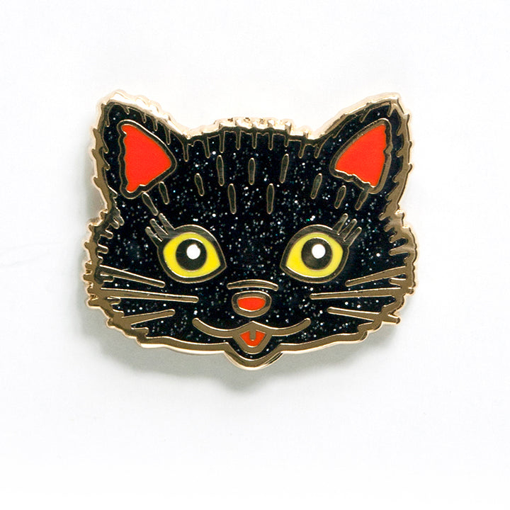 Black Cat Pin