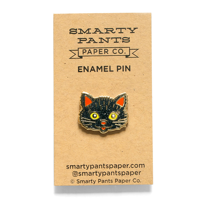 Black Cat Pin