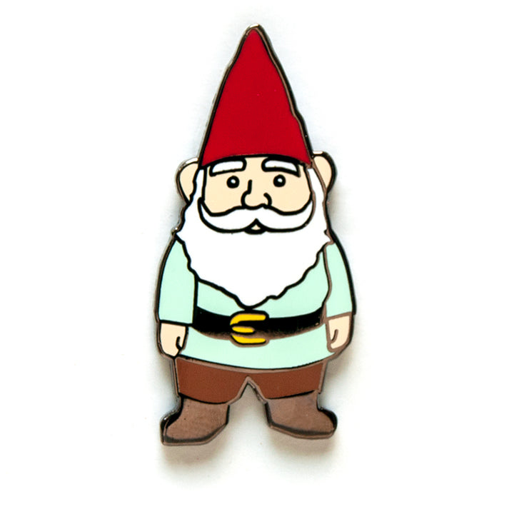 Garden Gnome Pin | Novelty Pins | Unique Pins | Fun Pins