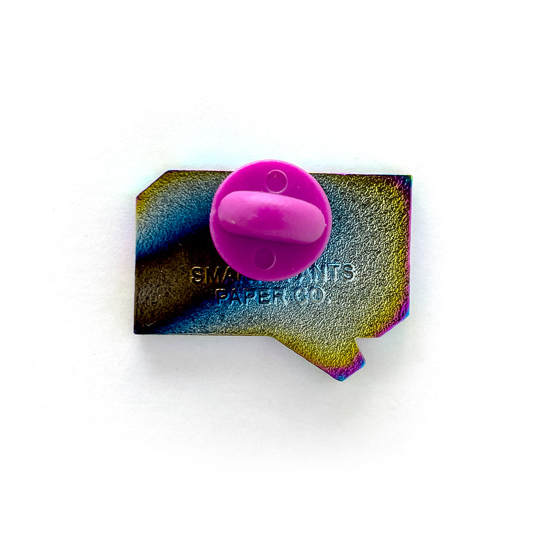 Let's Be Friends Pin