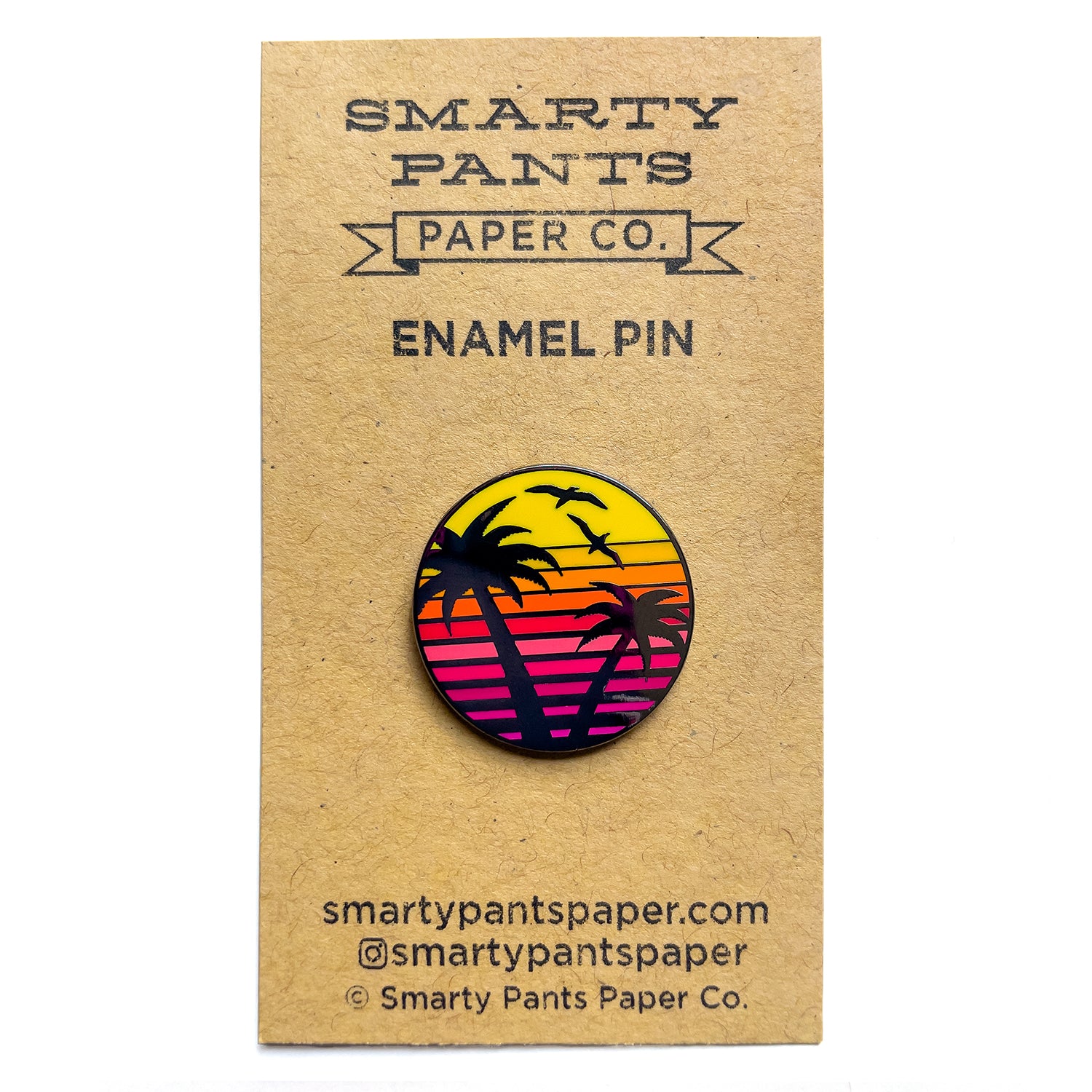 Sunset Pin