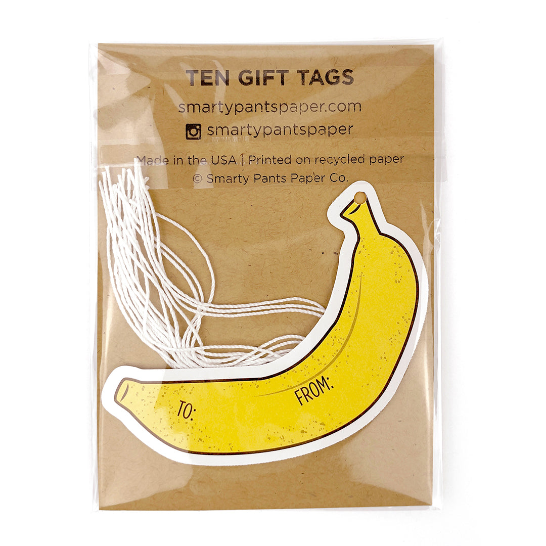 Banana Gift Tags