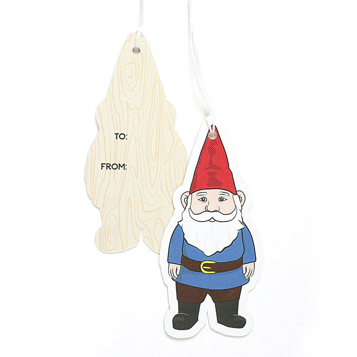 Garden Gnome Gift Tags