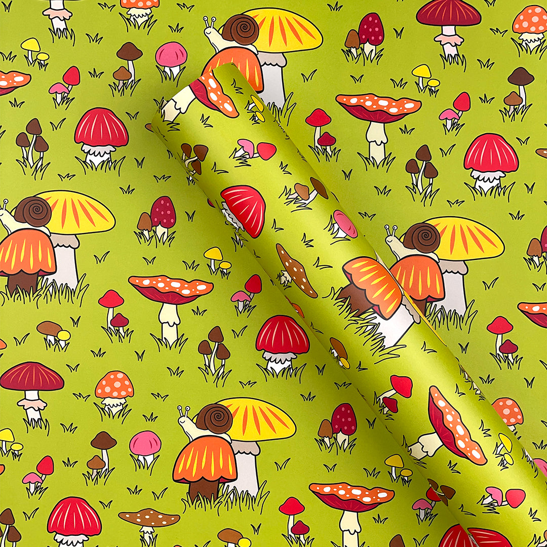 Mushroom Wrapping Paper