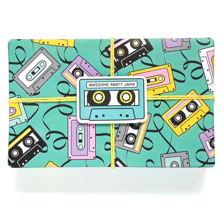 Mixtape Wrapping Paper – Smarty Pants Paper Co.