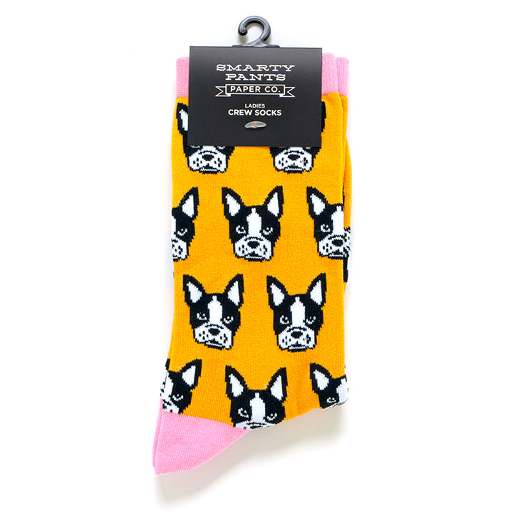 Boston Terrier socks