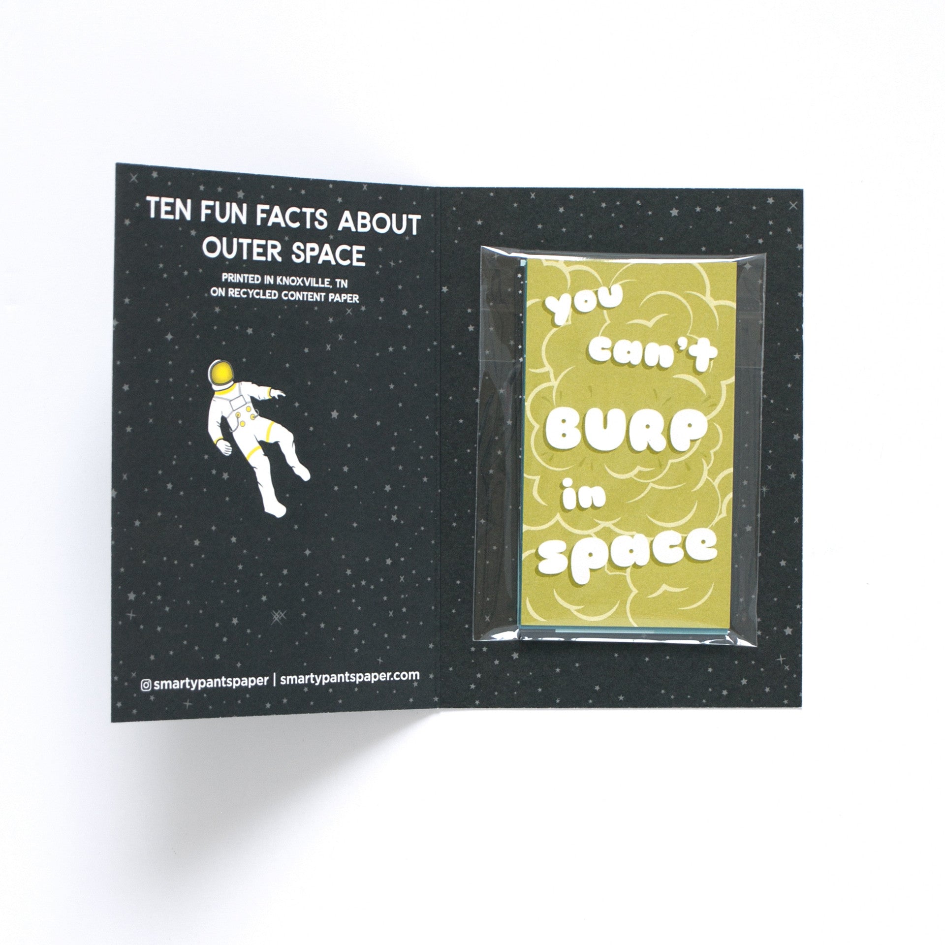 Outer Space Lunch Box Notes