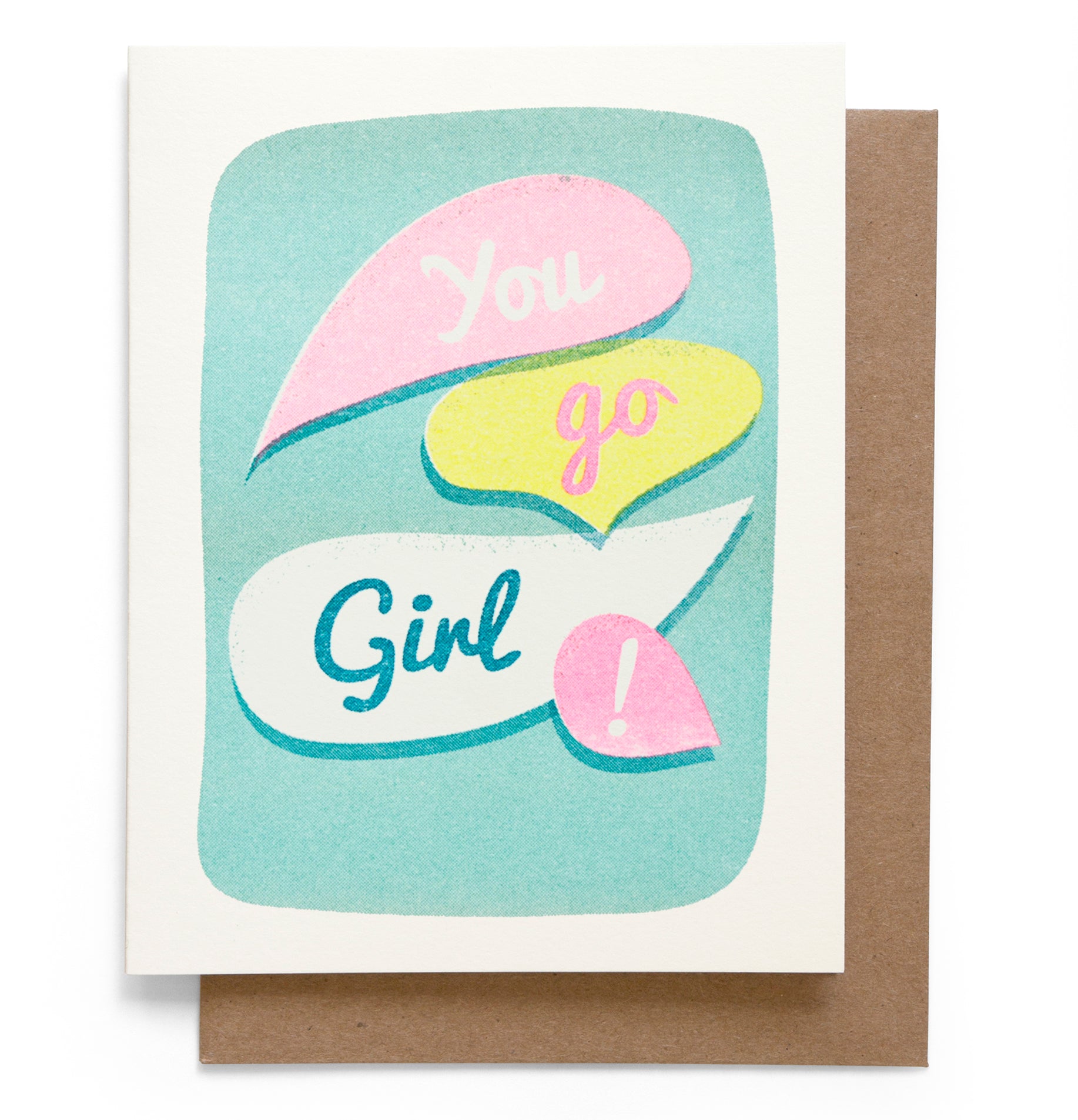 Go Girl Note Card
