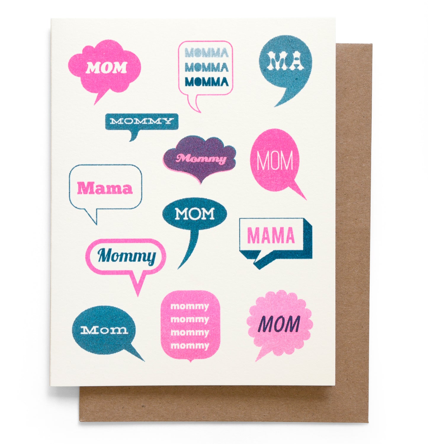 Mom Mom Mom Card
