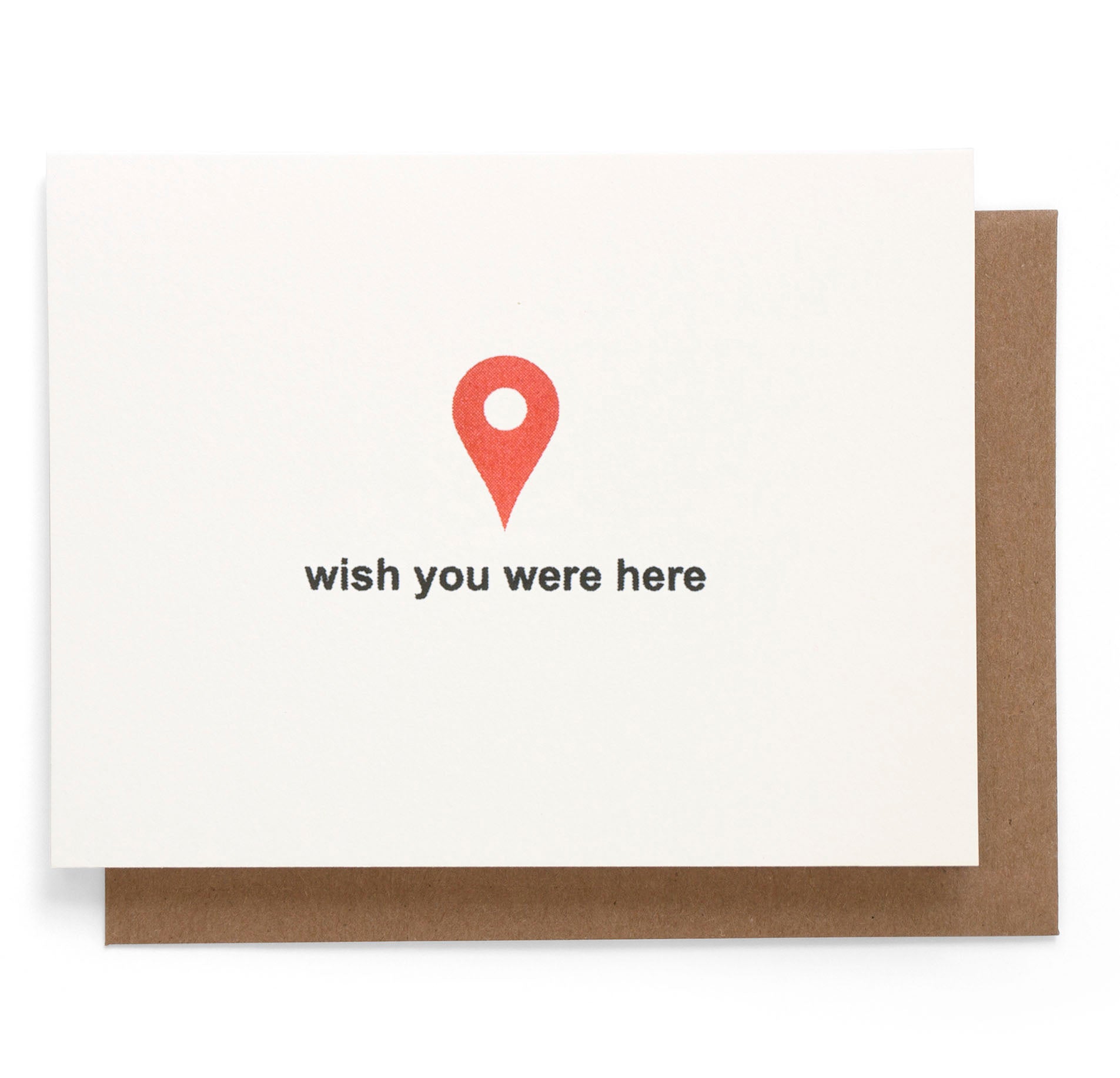 Wish You Were Here Card