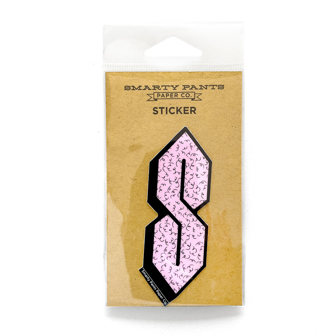 Hairy Cool S Sticker