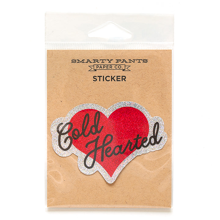 Cold Hearted Sticker