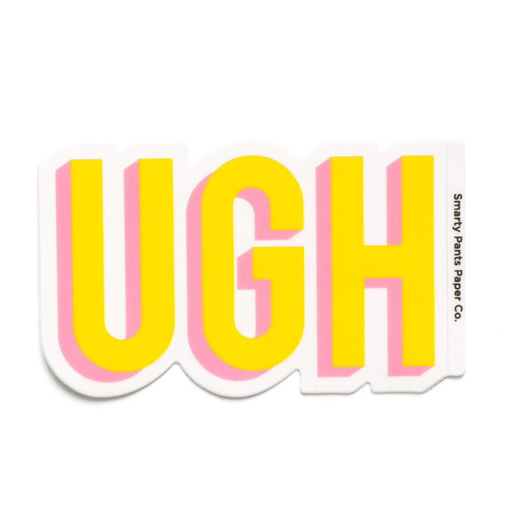 UGH Sticker
