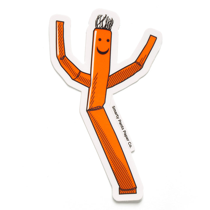 Wacky Waving Man Sticker