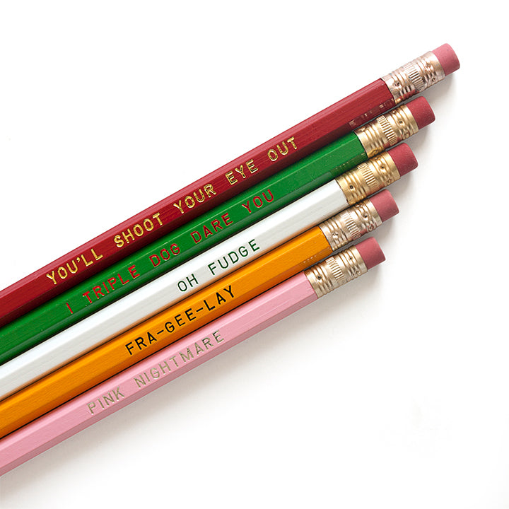 Christmas Story Pencils