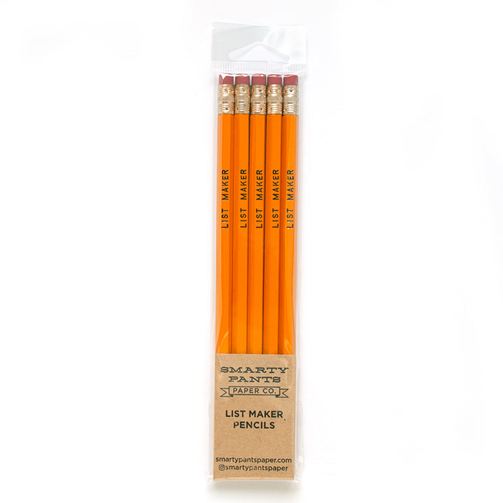 List Maker Pencils