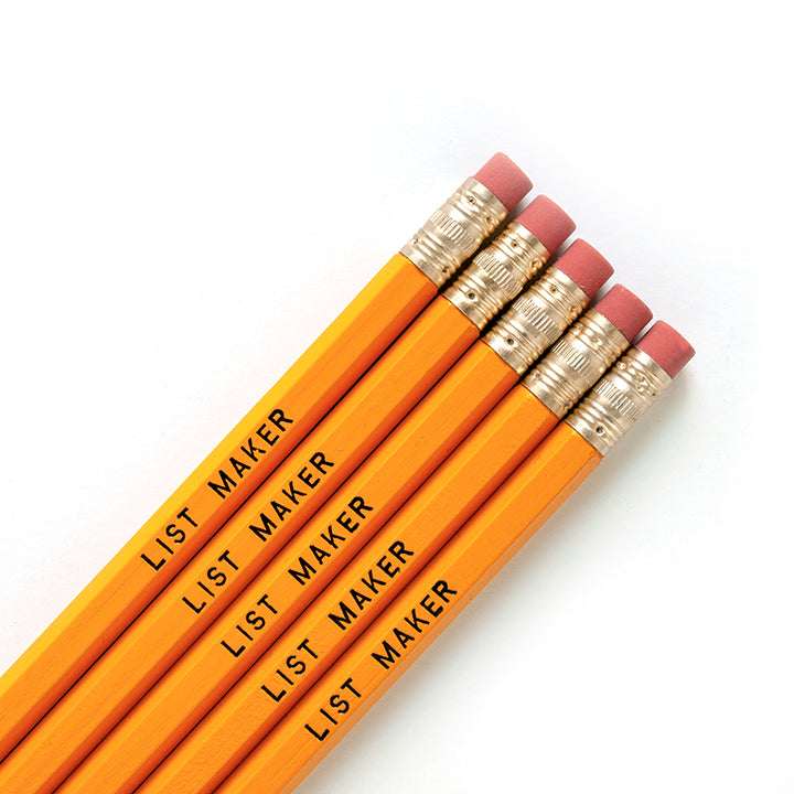 List Maker Pencils
