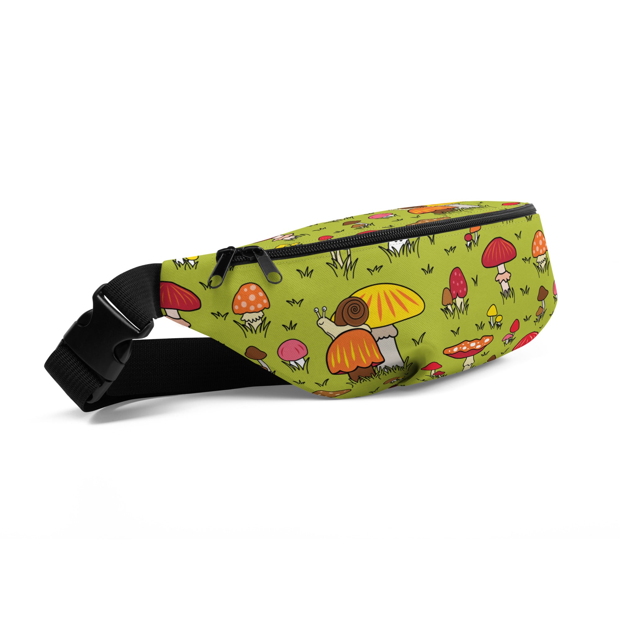 Mushroom & Snail Fanny Pack