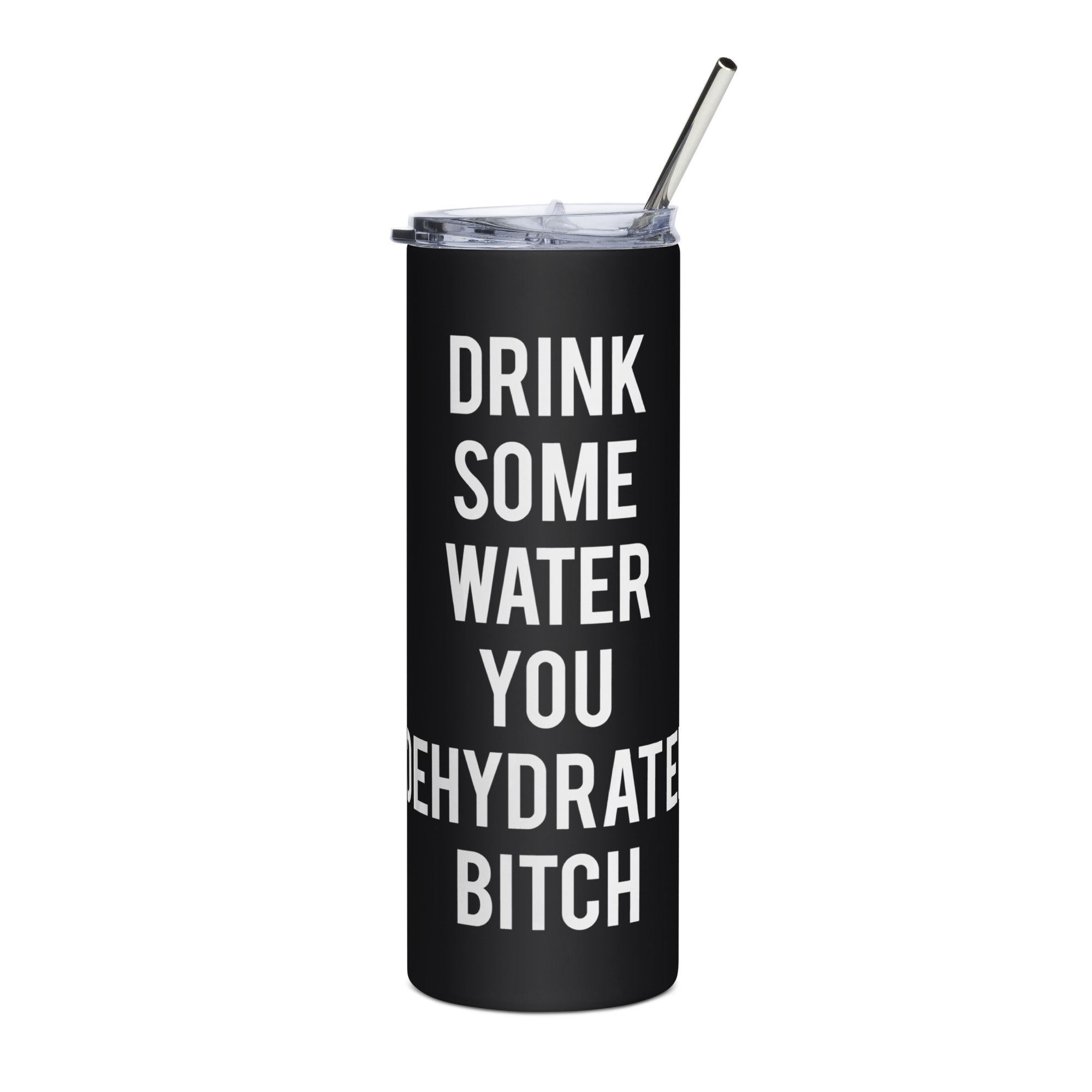 Dehydrated tumbler in black