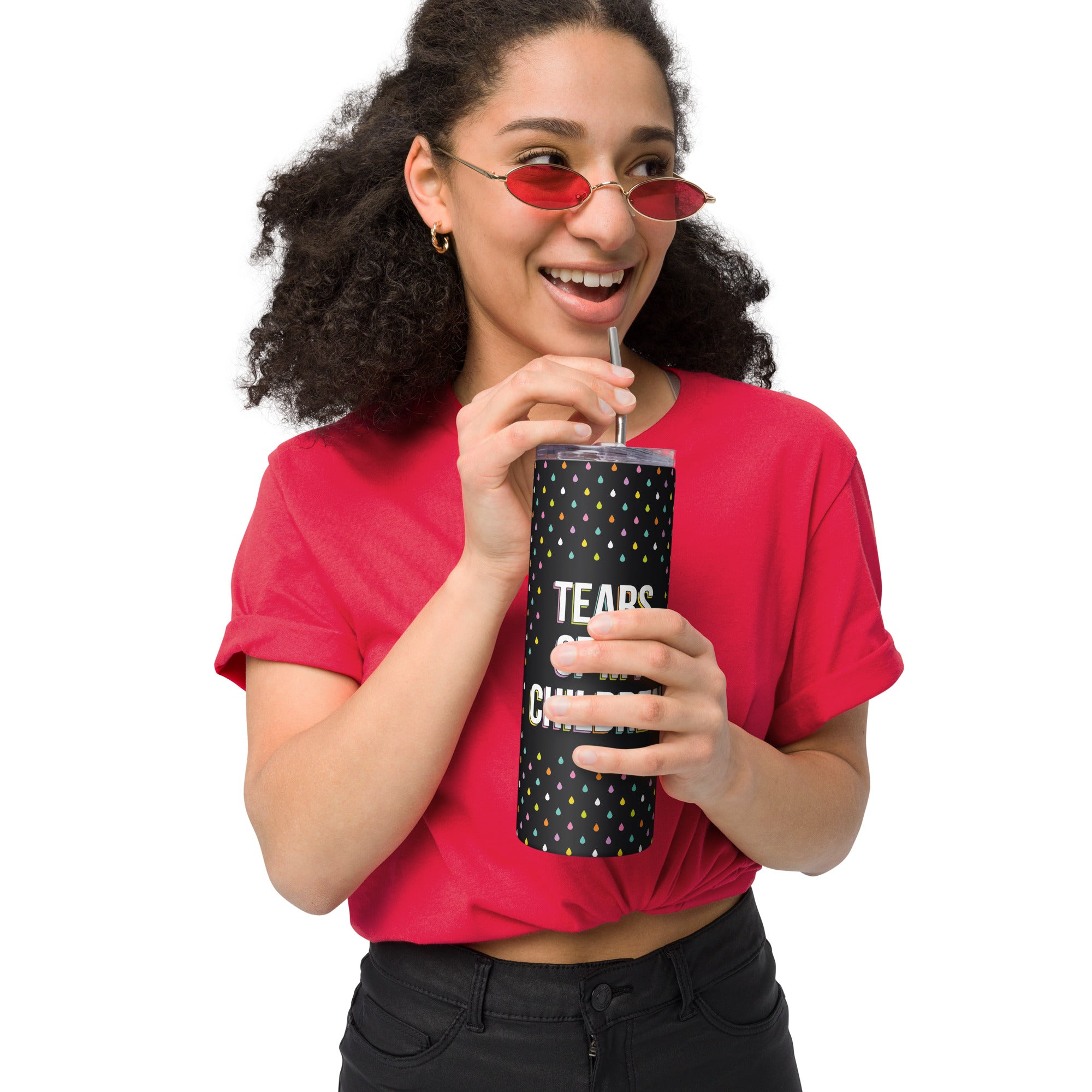 Tears of my Children Stainless Steel Tumbler