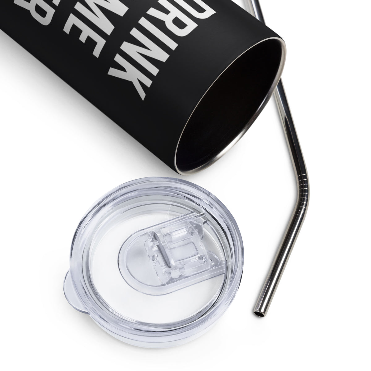 Dehydrated Bitch Stainless Steel Tumbler in Black