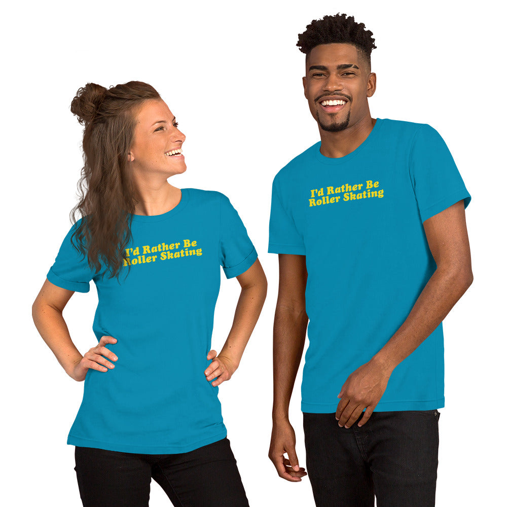 I'd rather be roller skating T-Shirt