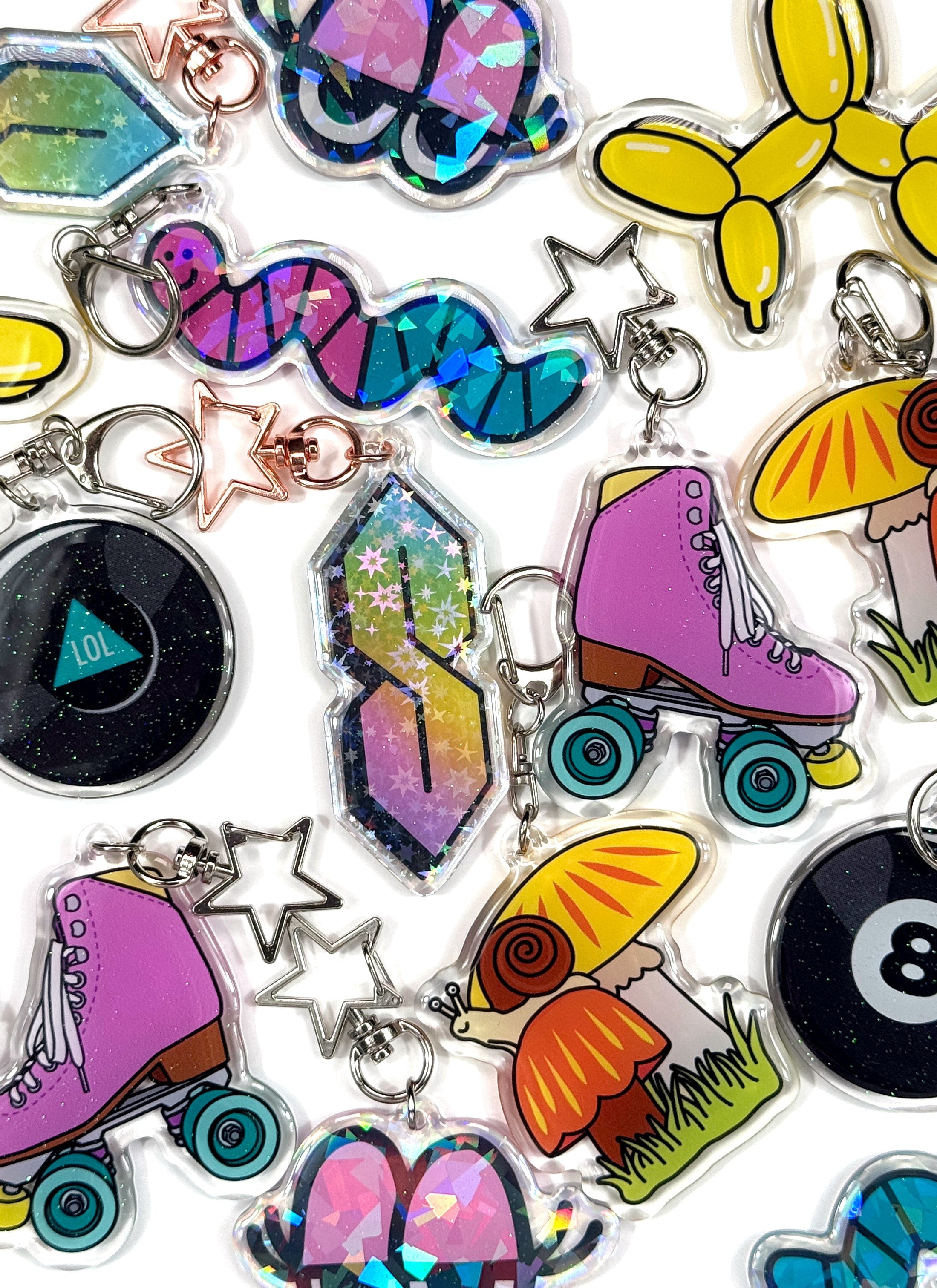 Acrylic Keychains Are Here!