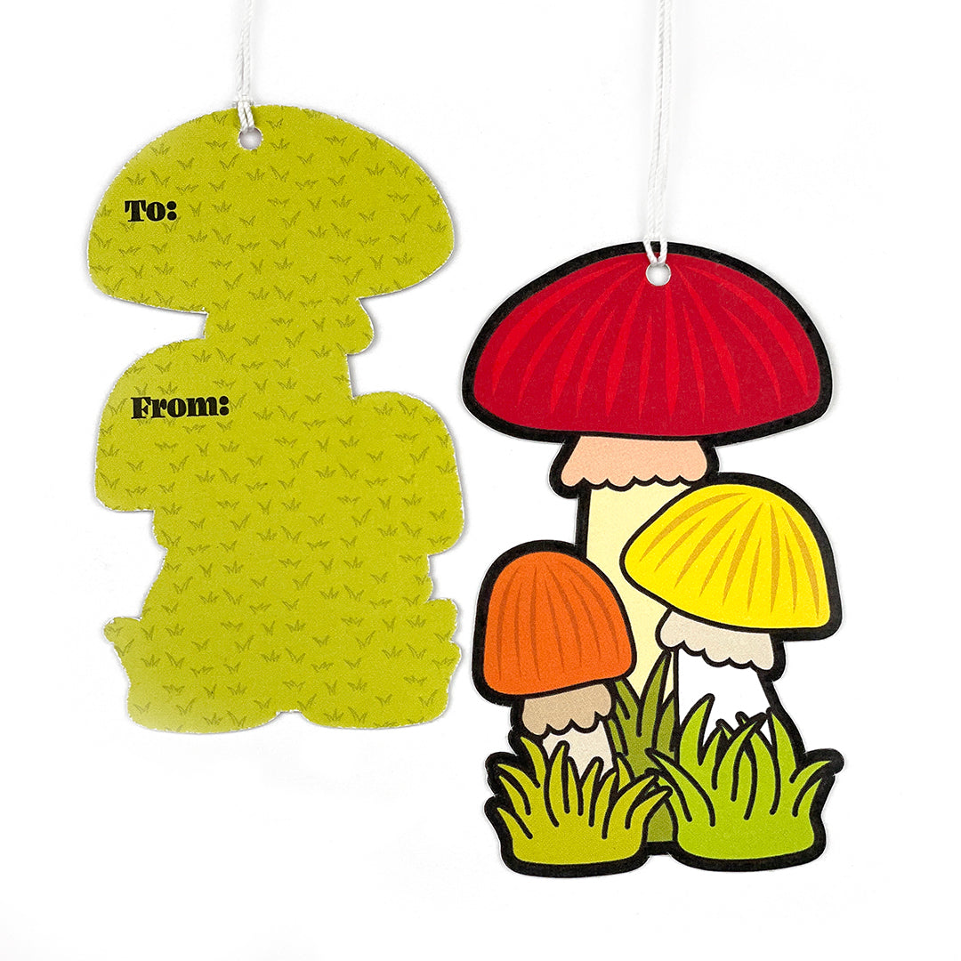 Mushroom Gift Tags