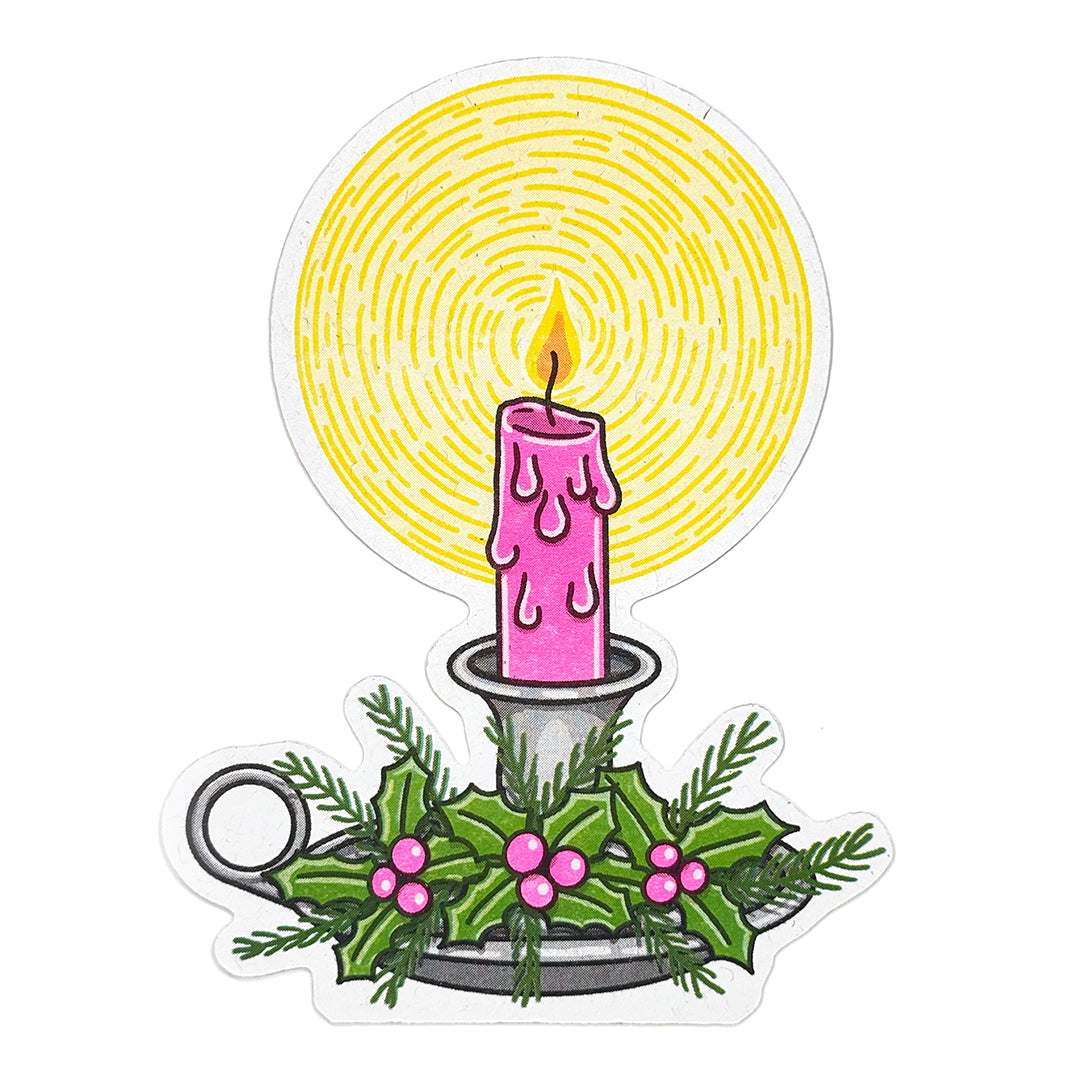 Christmas Candle Decoration